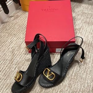 Valentino Wedges size 41